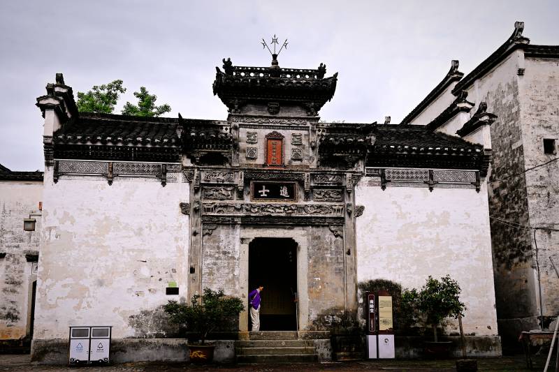 浙江兰溪诸葛八卦村古建筑图片