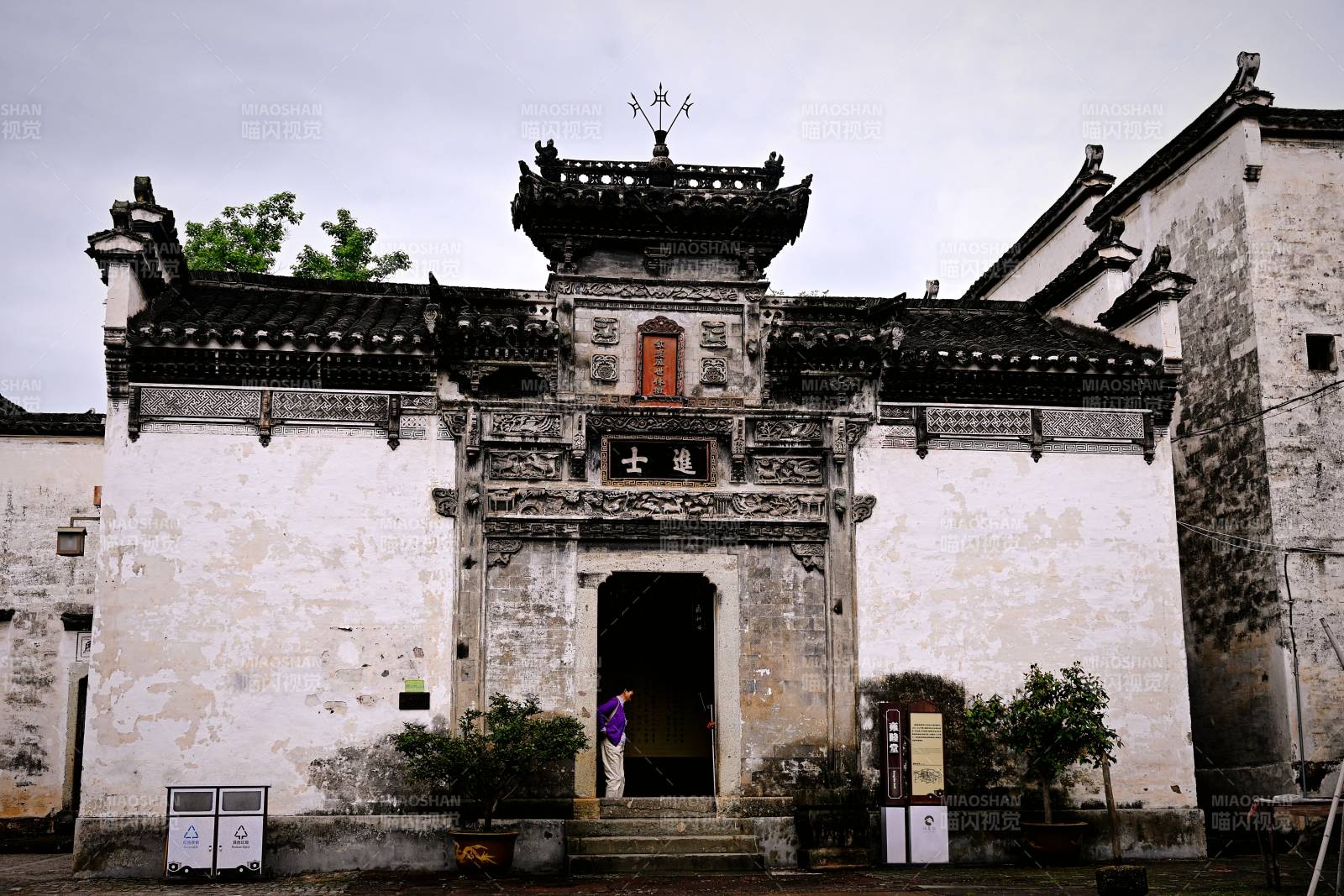 浙江兰溪诸葛八卦村古建筑图片