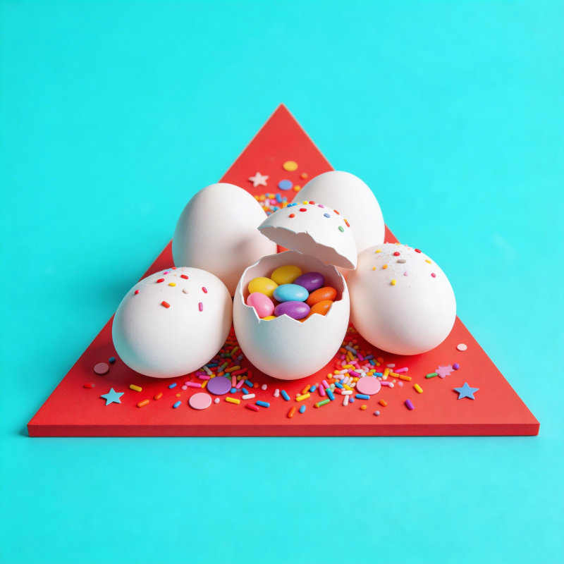 彩蛋糖果惊喜盒图片