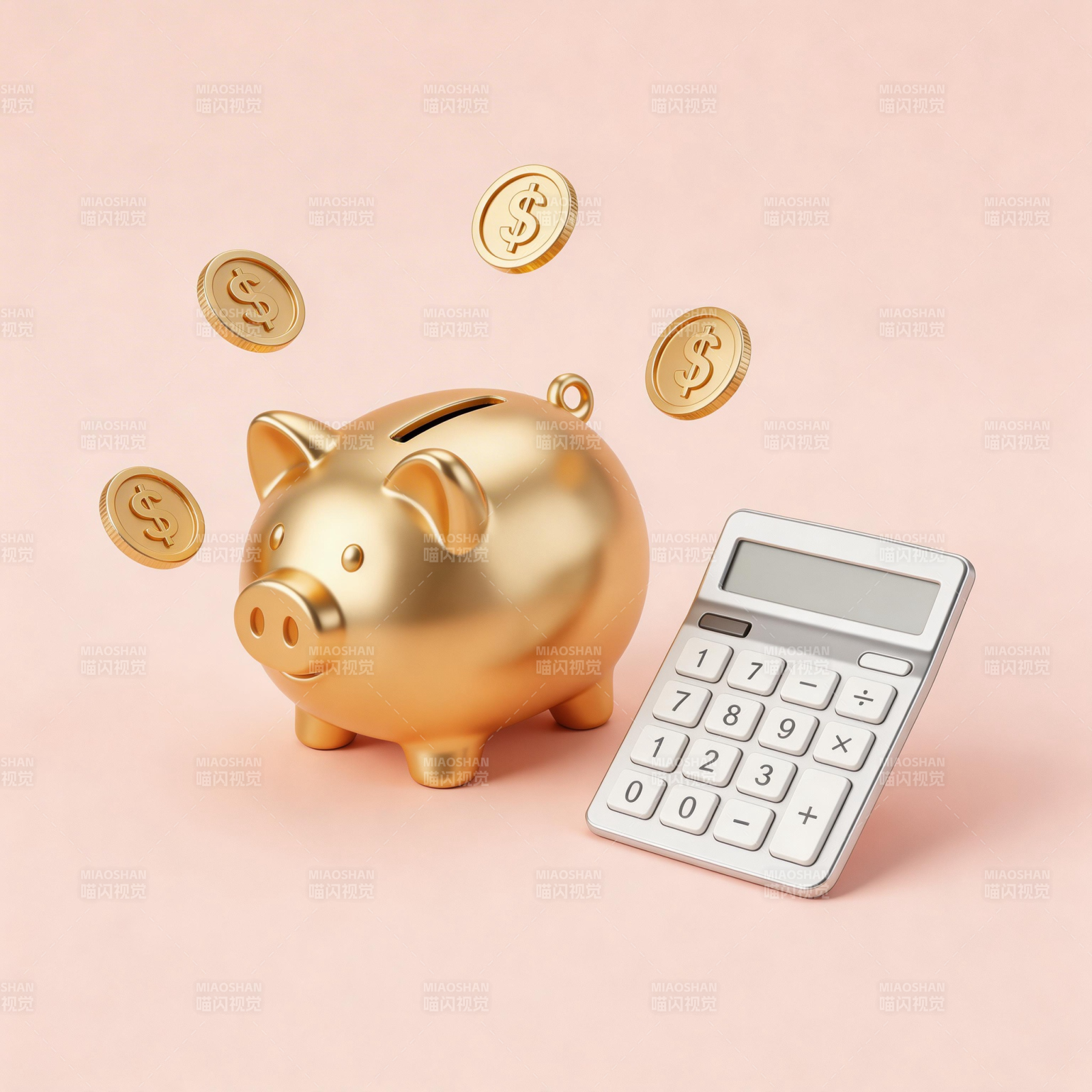 金猪存钱 计算器理财图片