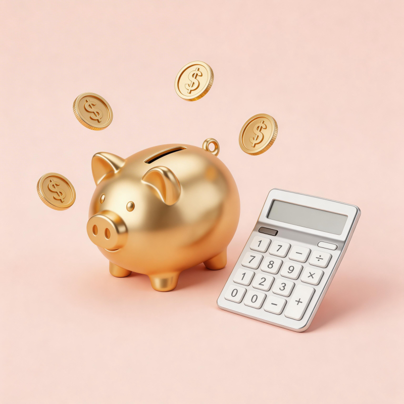 金猪存钱 计算器理财图片