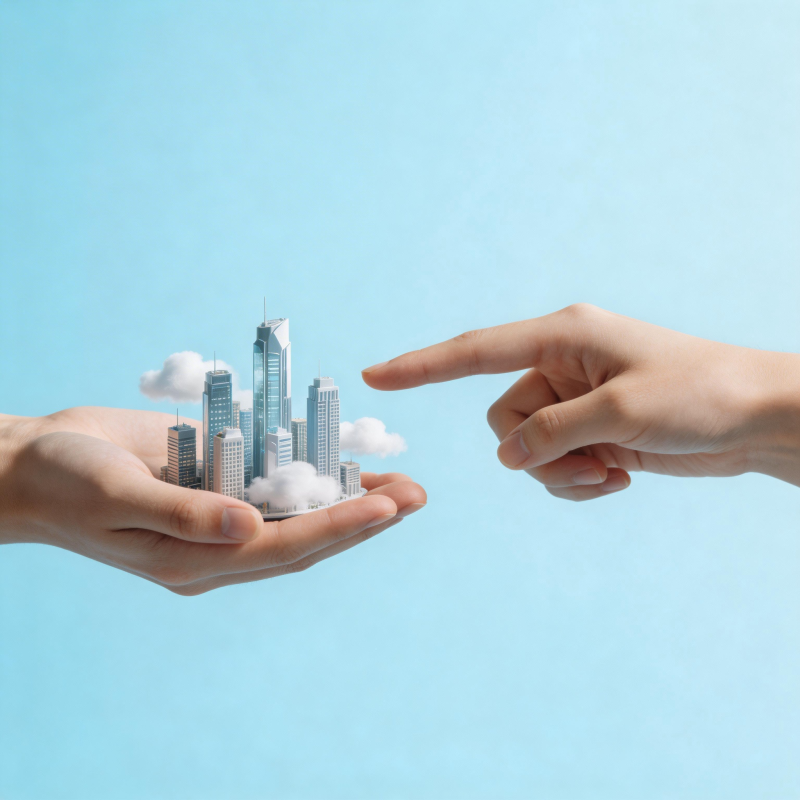 掌中城市 指尖未来图片