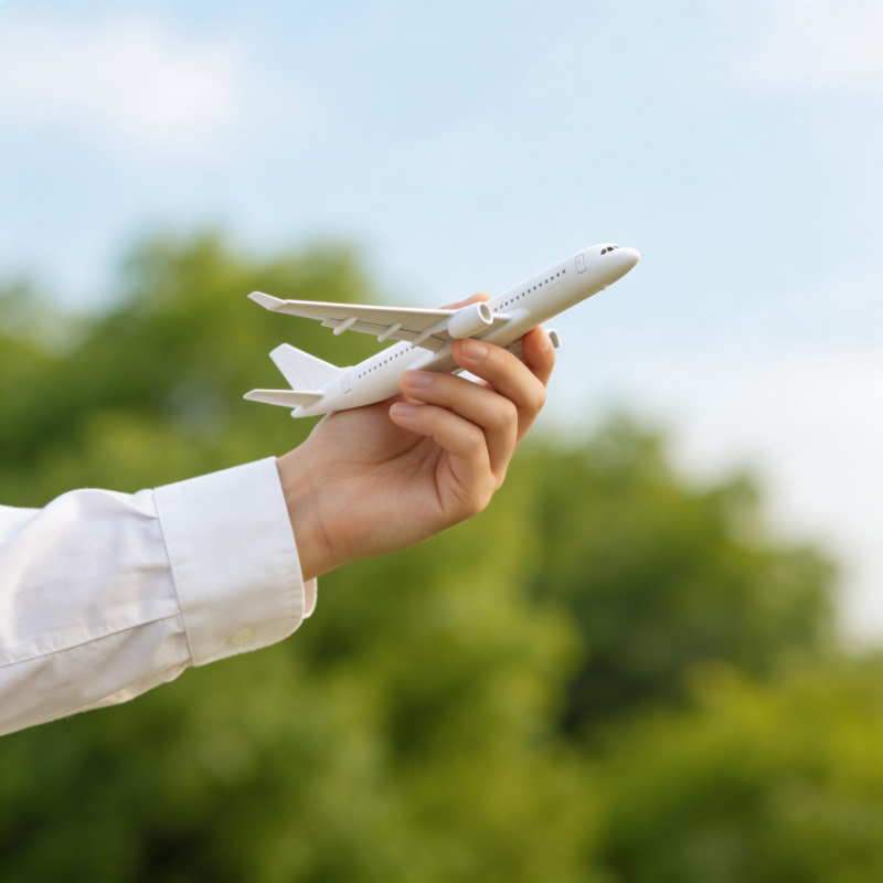 手握飞机 梦想启航图片