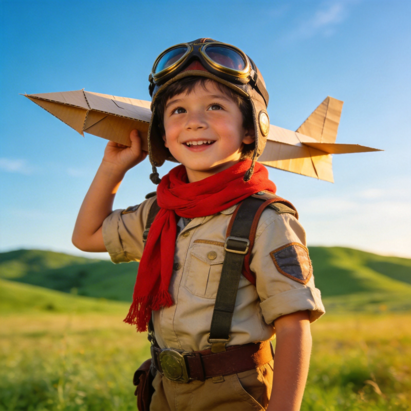 小小飞行员 梦想启航时图片