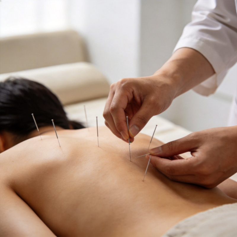 针灸疗法 背部施针调理图片