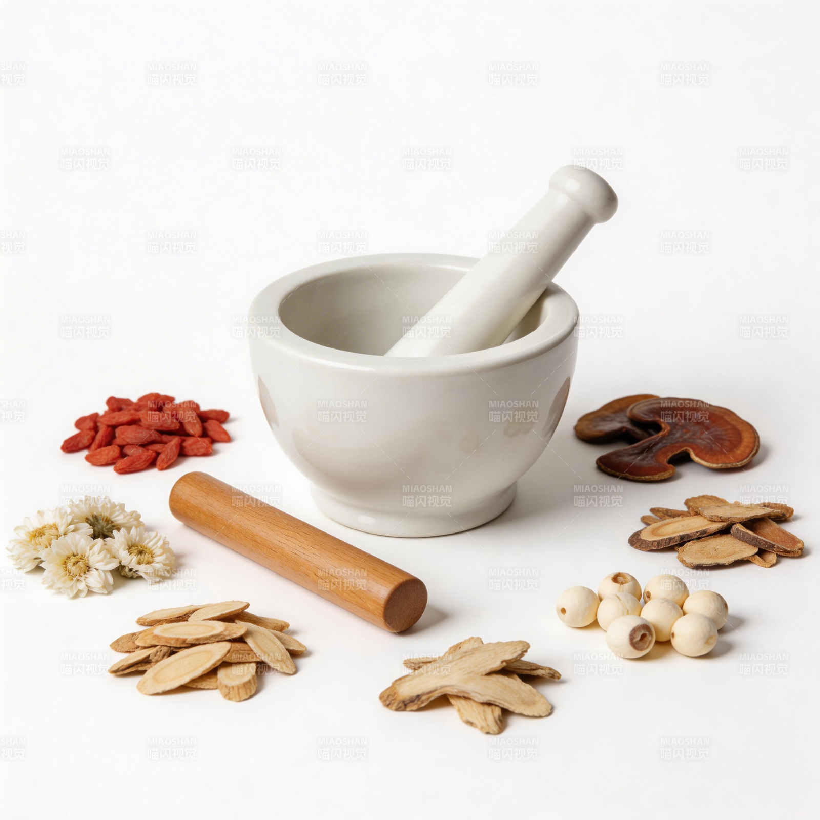 中药研磨 传统养生之道图片