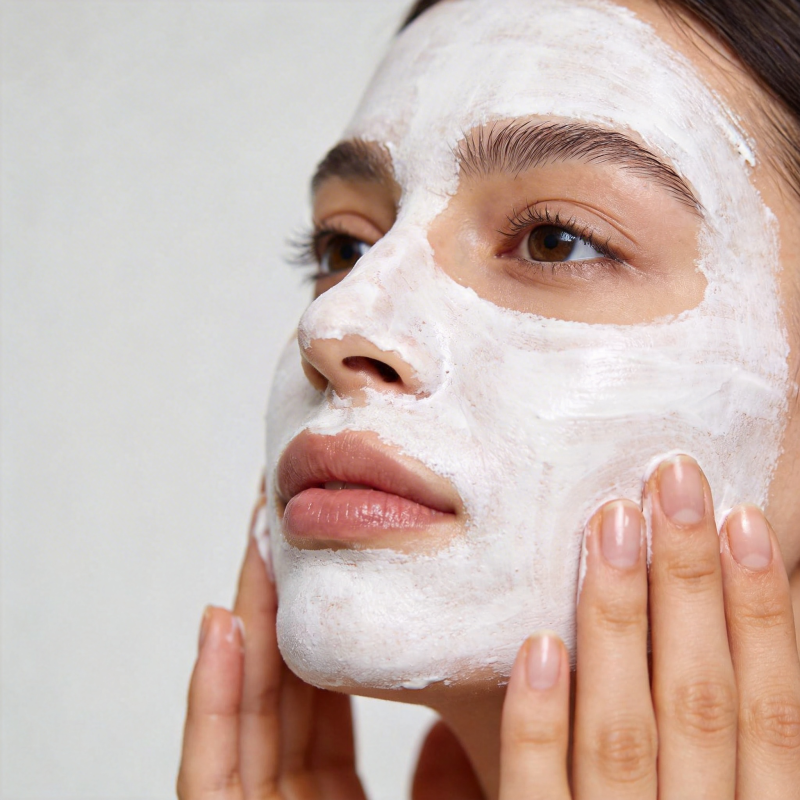 敷面膜的温柔时刻图片