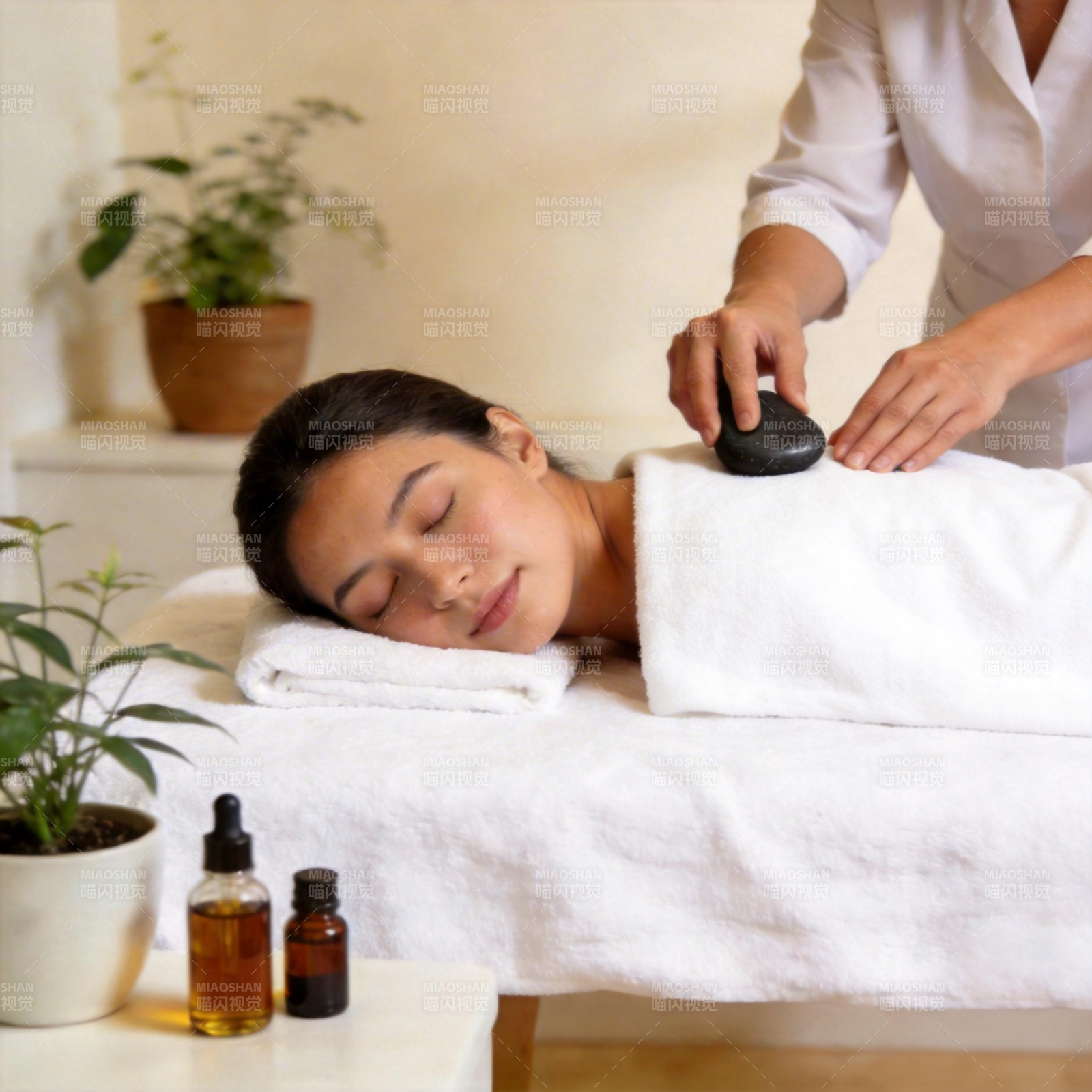 热石按摩 舒缓身心图片