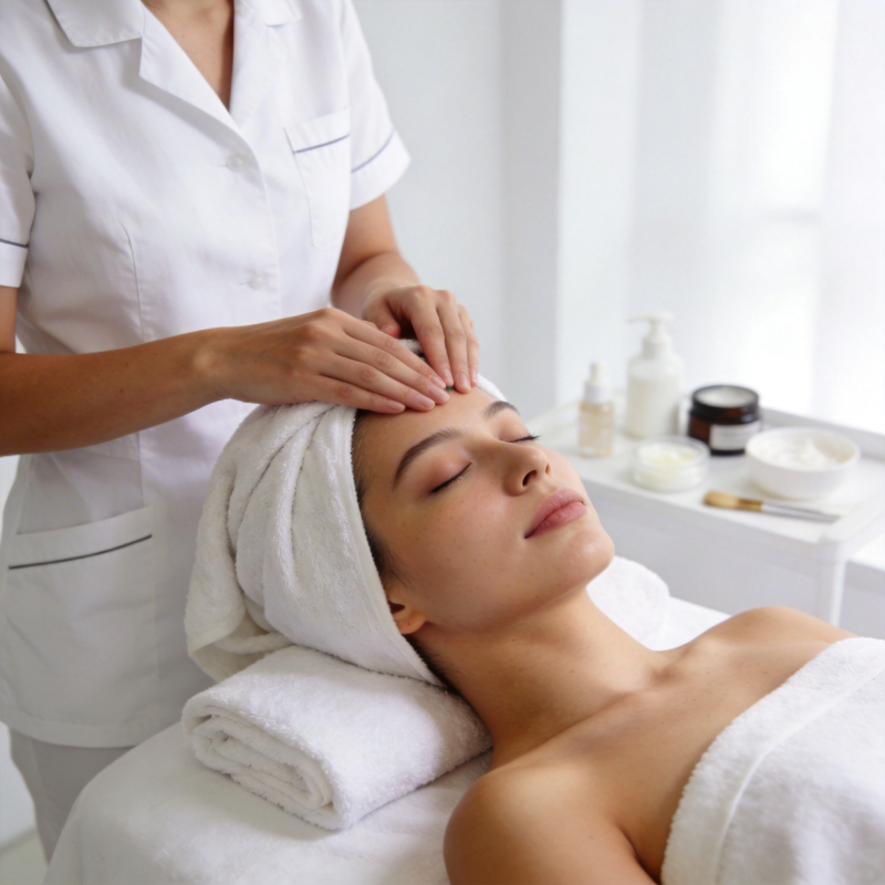 面部护理 舒缓放松时刻图片