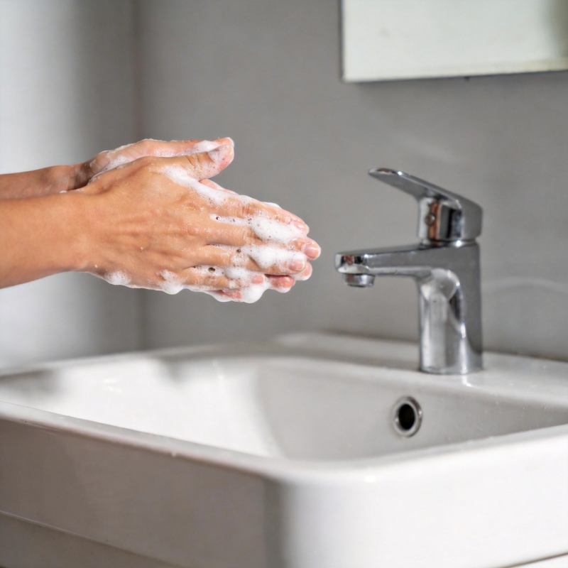 洗手防病菌 健康每一天图片