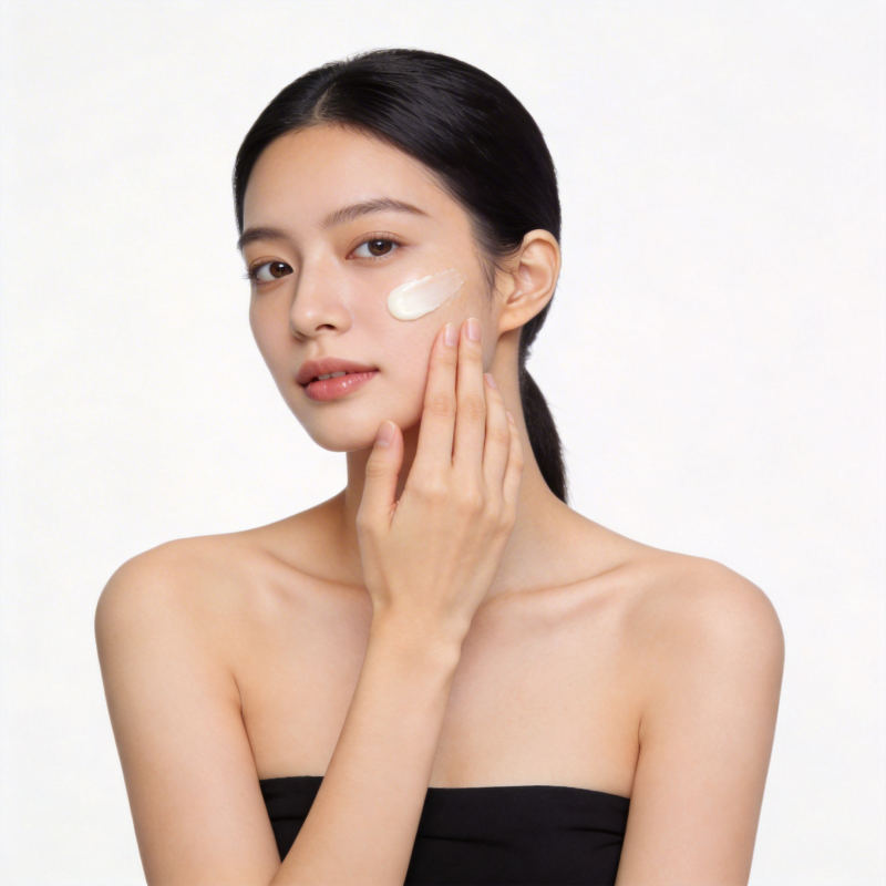 轻抚面颊 焕亮肌肤图片