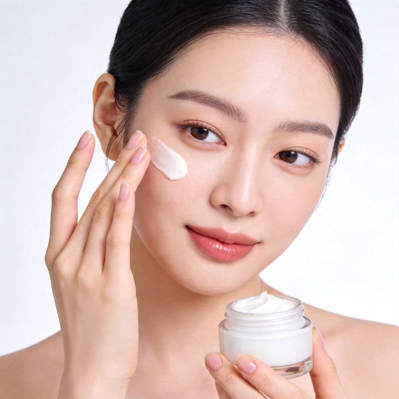 轻柔涂抹 焕亮肌肤图片