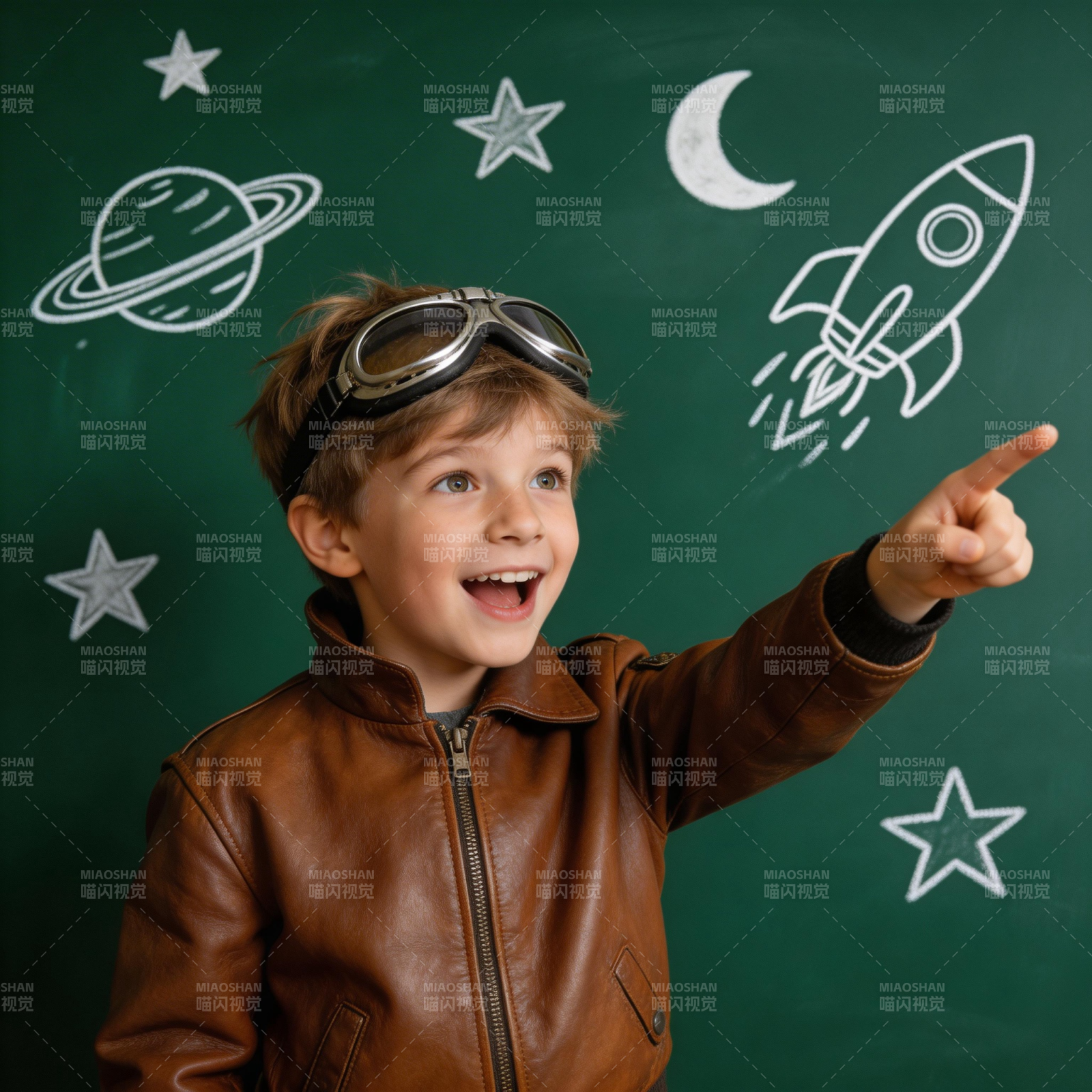 小小宇航员 指向星空梦图片