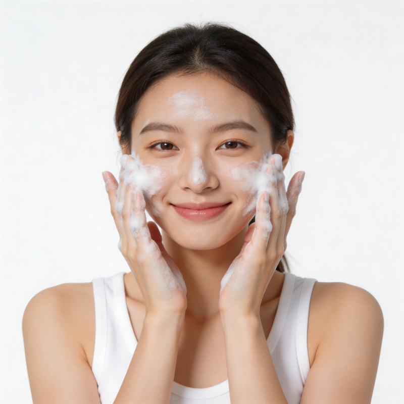 洁面泡沫 清爽焕肤时刻图片