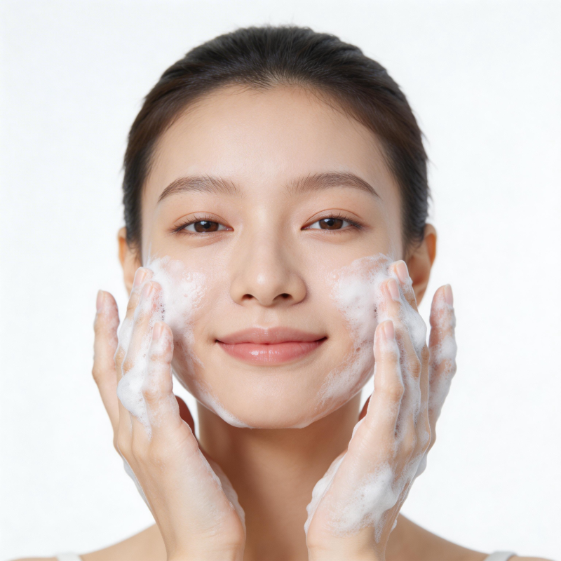 洁面泡沫轻柔呵护肌肤图片