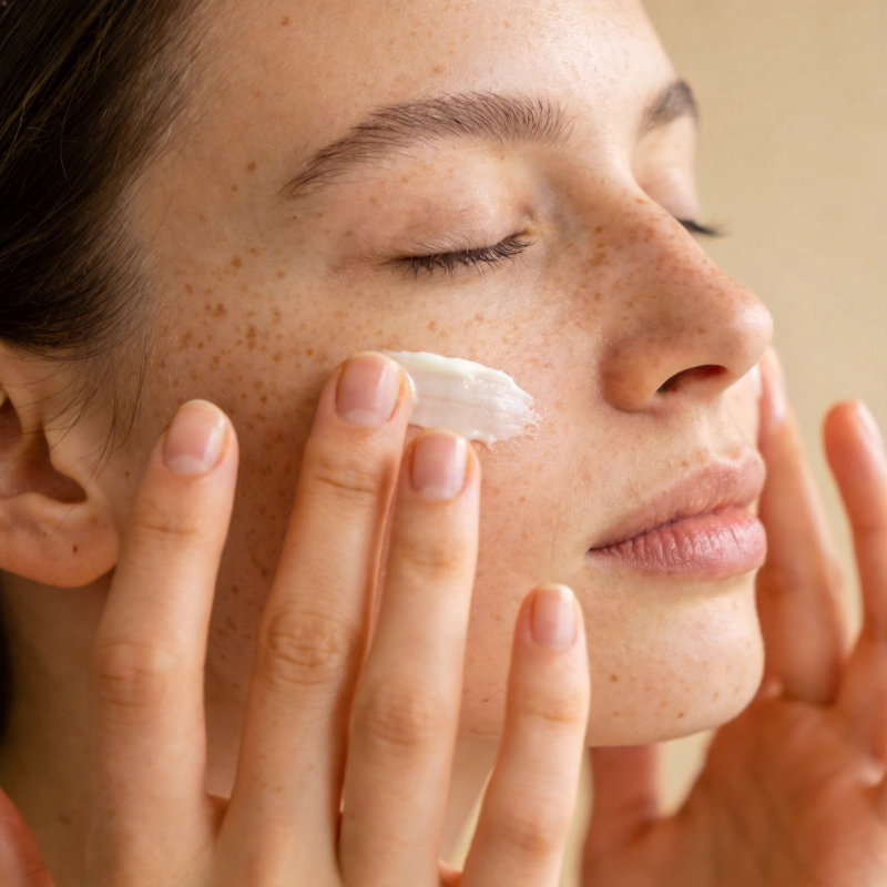 轻柔涂抹 呵护肌肤图片