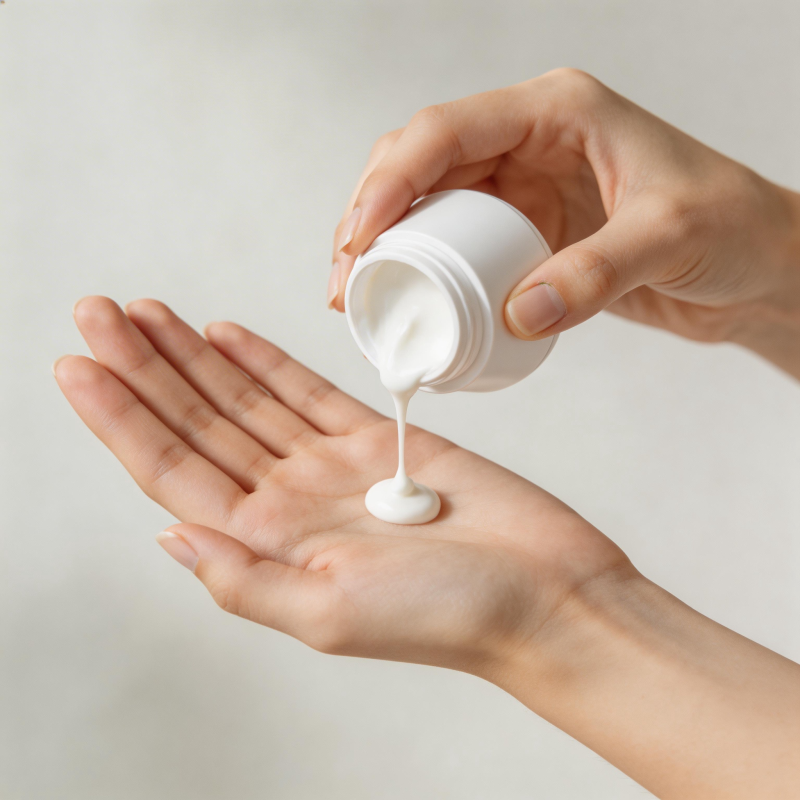 手倒乳霜 柔润呵护图片