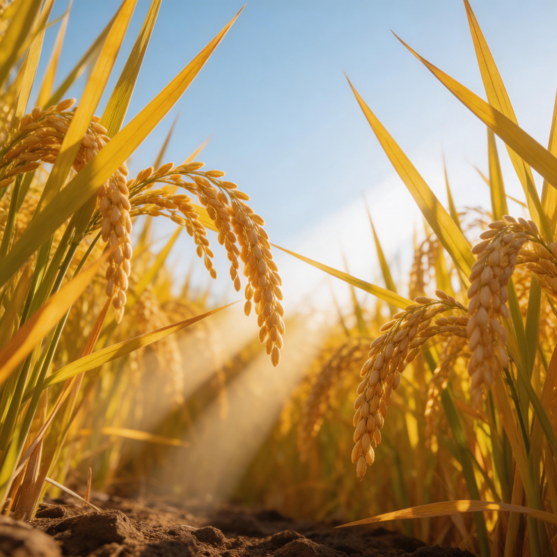 金稻映阳 丰收在望图片