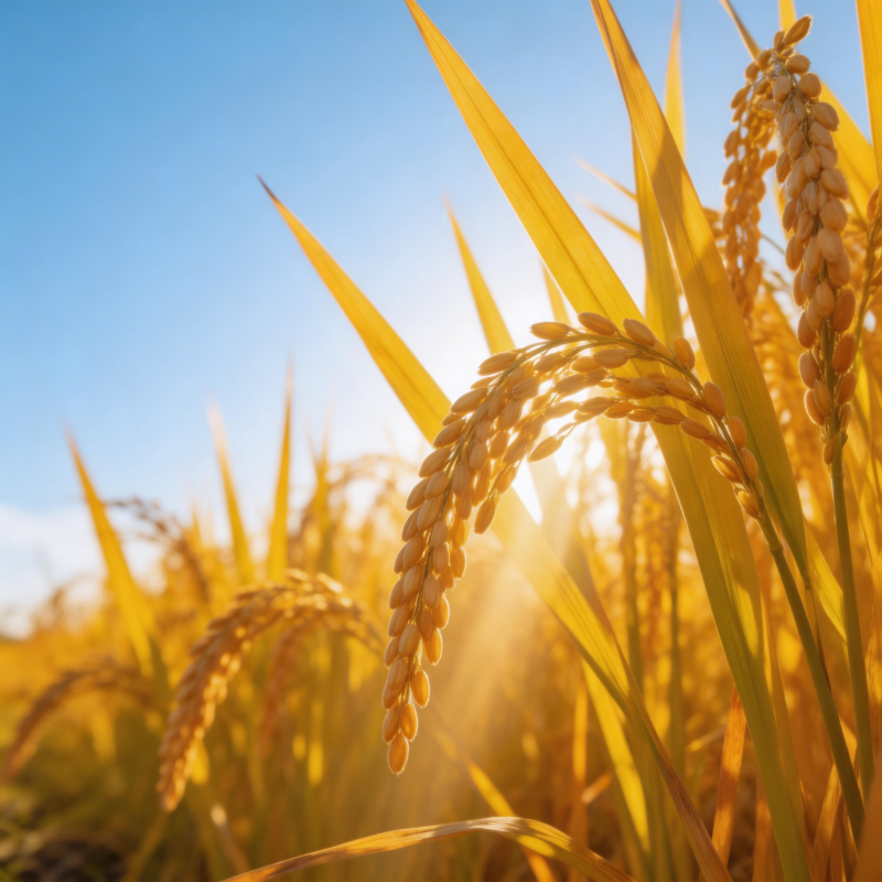 金稻迎阳 丰收在望图片