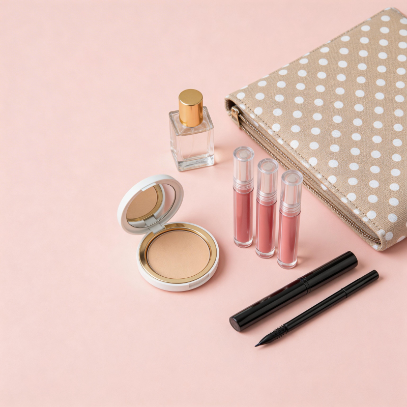 粉色系美妆套装展示图片