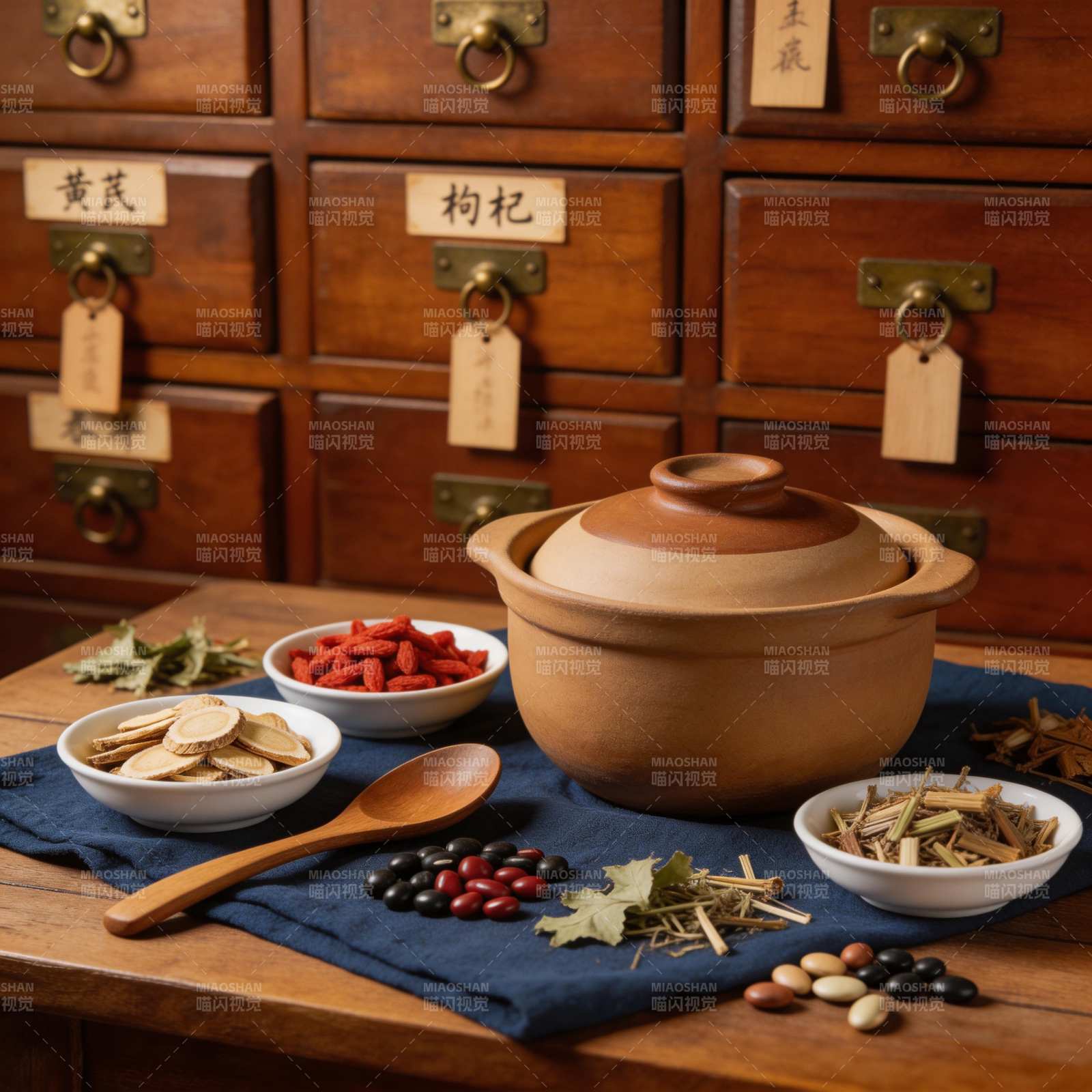 中药养生 古法熬制图片