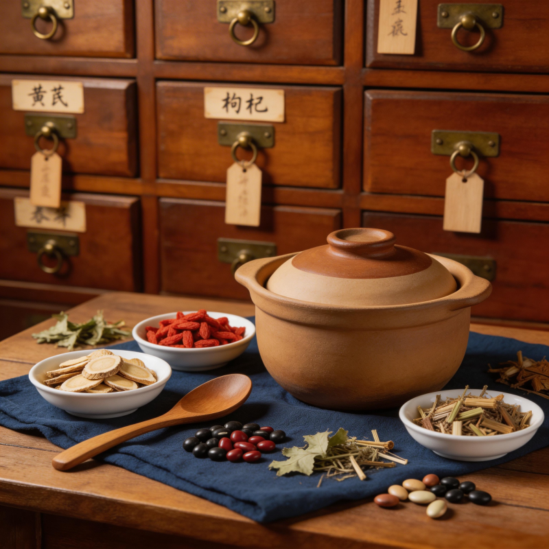 中药养生 古法熬制图片