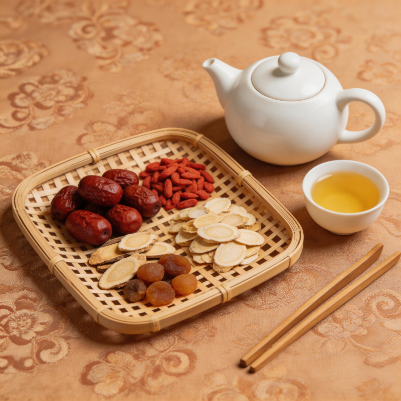 养生茶配药材 温润养身图片