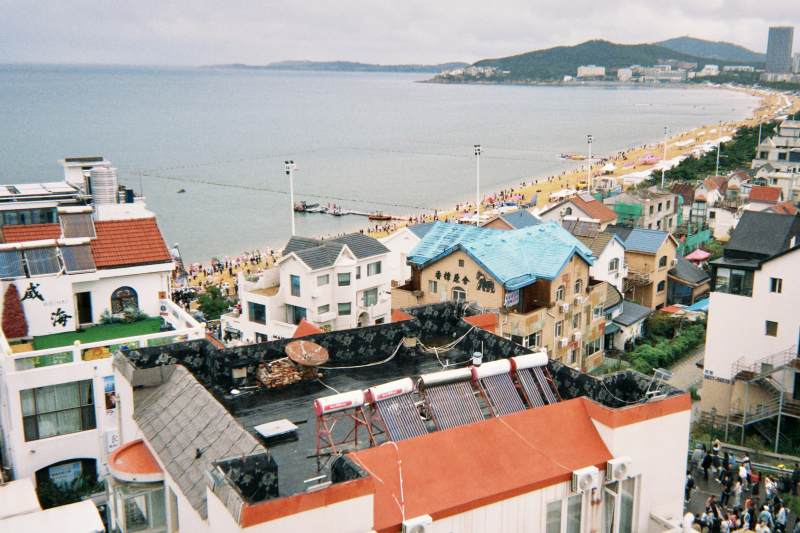 海滨小镇，青岛图片