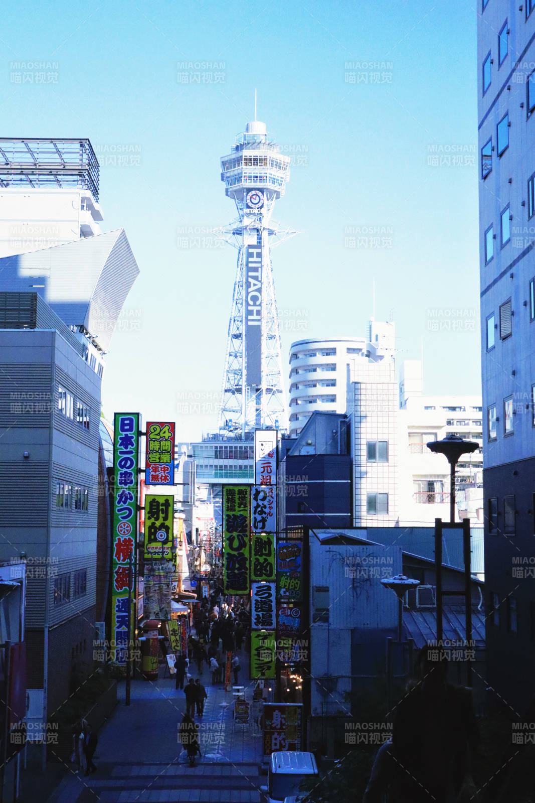 大阪通天阁街景图片