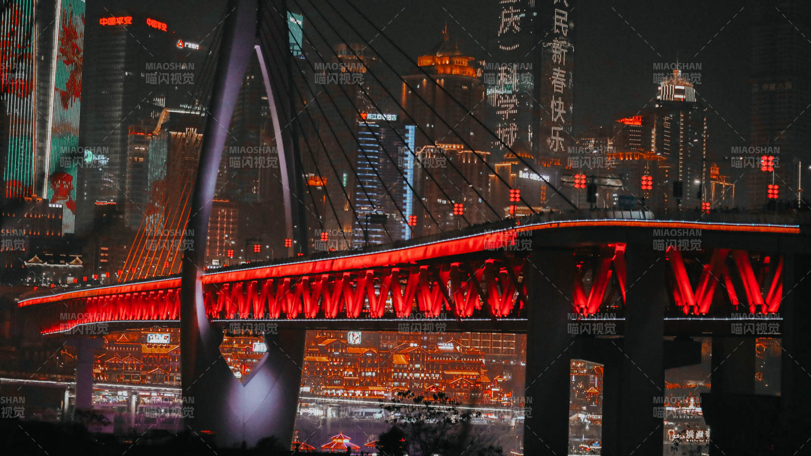 重庆千厮门大桥图片