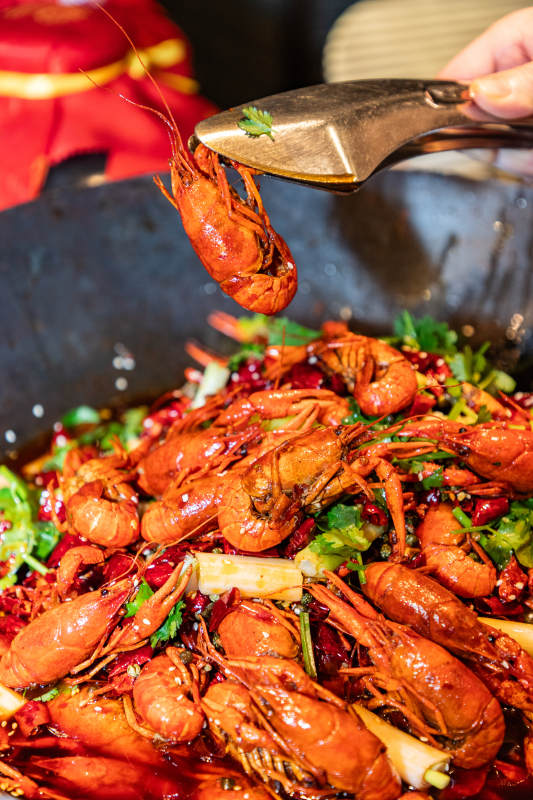 麻辣小龙虾 香辣诱人图片