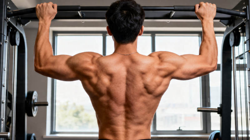 健背引体向上展肌力图片