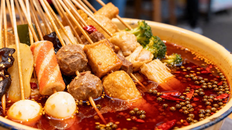 麻辣串串香 热辣过瘾图片