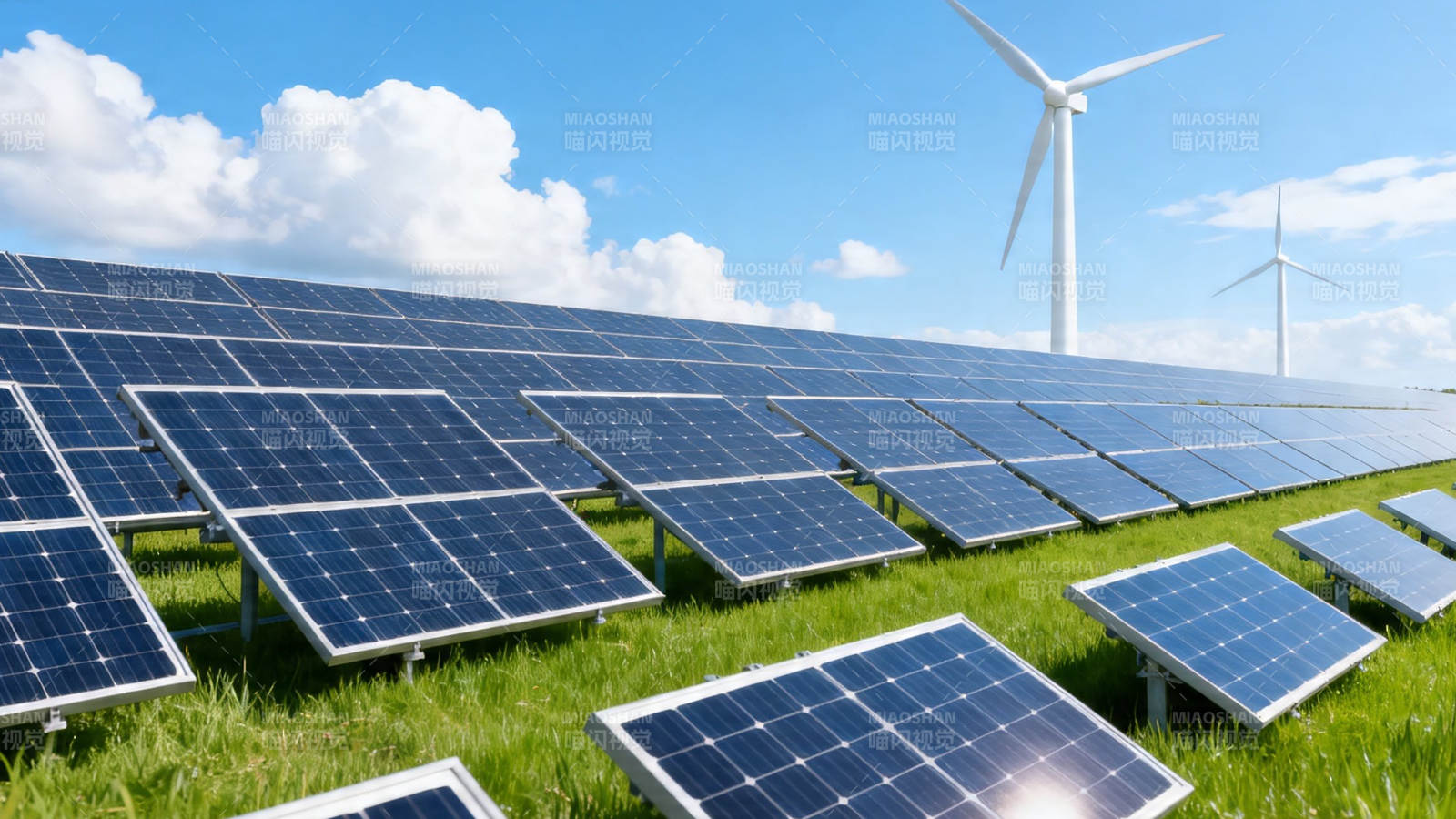 风光互补 绿色能源新图景图片