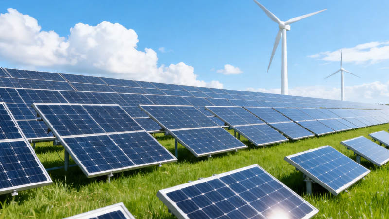 风光互补 绿色能源新图景图片