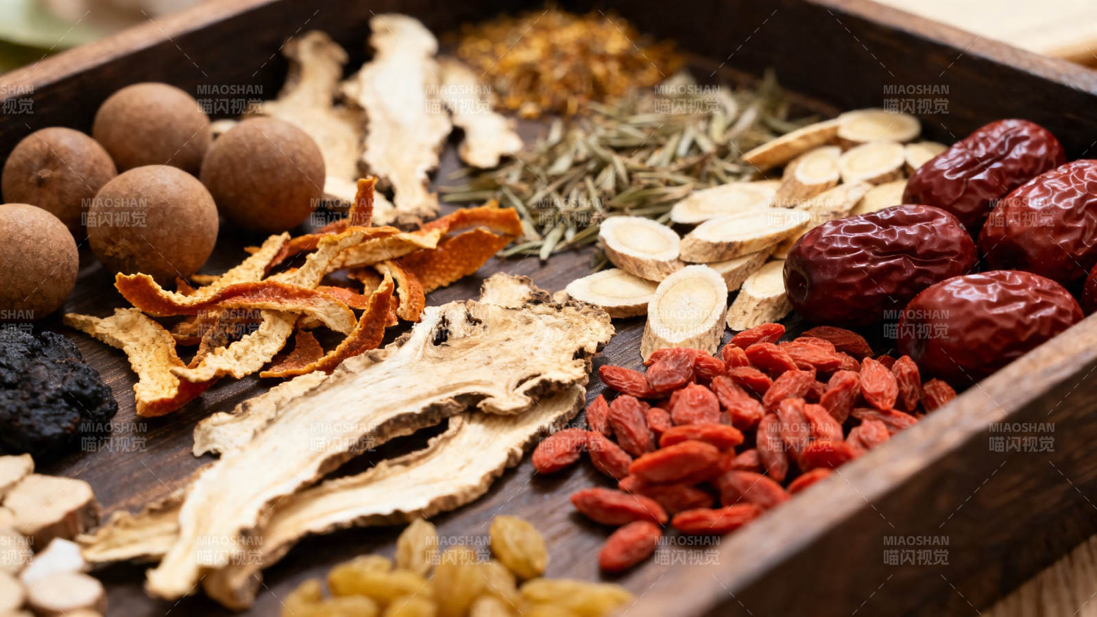 中药养生食材合集图片