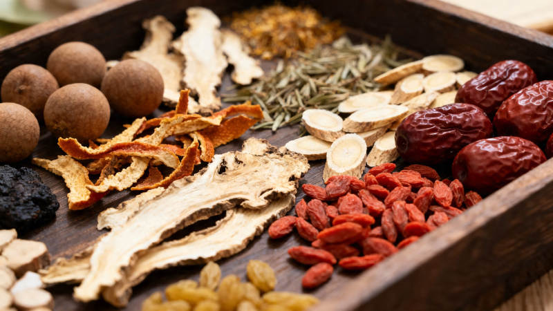 中药养生食材合集图片