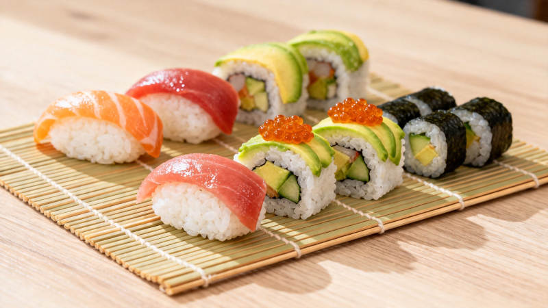 寿司拼盘 精致日式料理图片