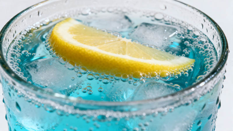 冰柠气泡水 清凉一夏图片