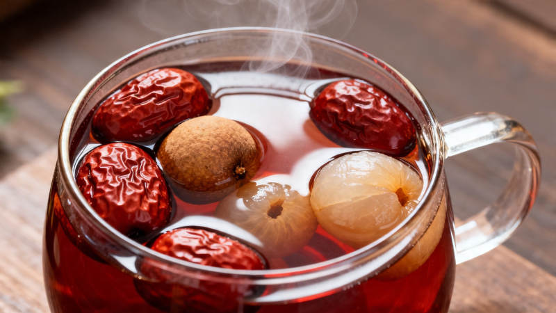 红枣桂圆茶 暖身又养颜图片