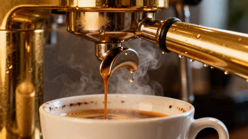 金机萃取 香浓入杯图片