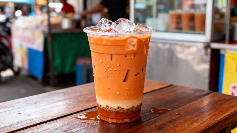 冰泰奶 街头清凉诱惑图片