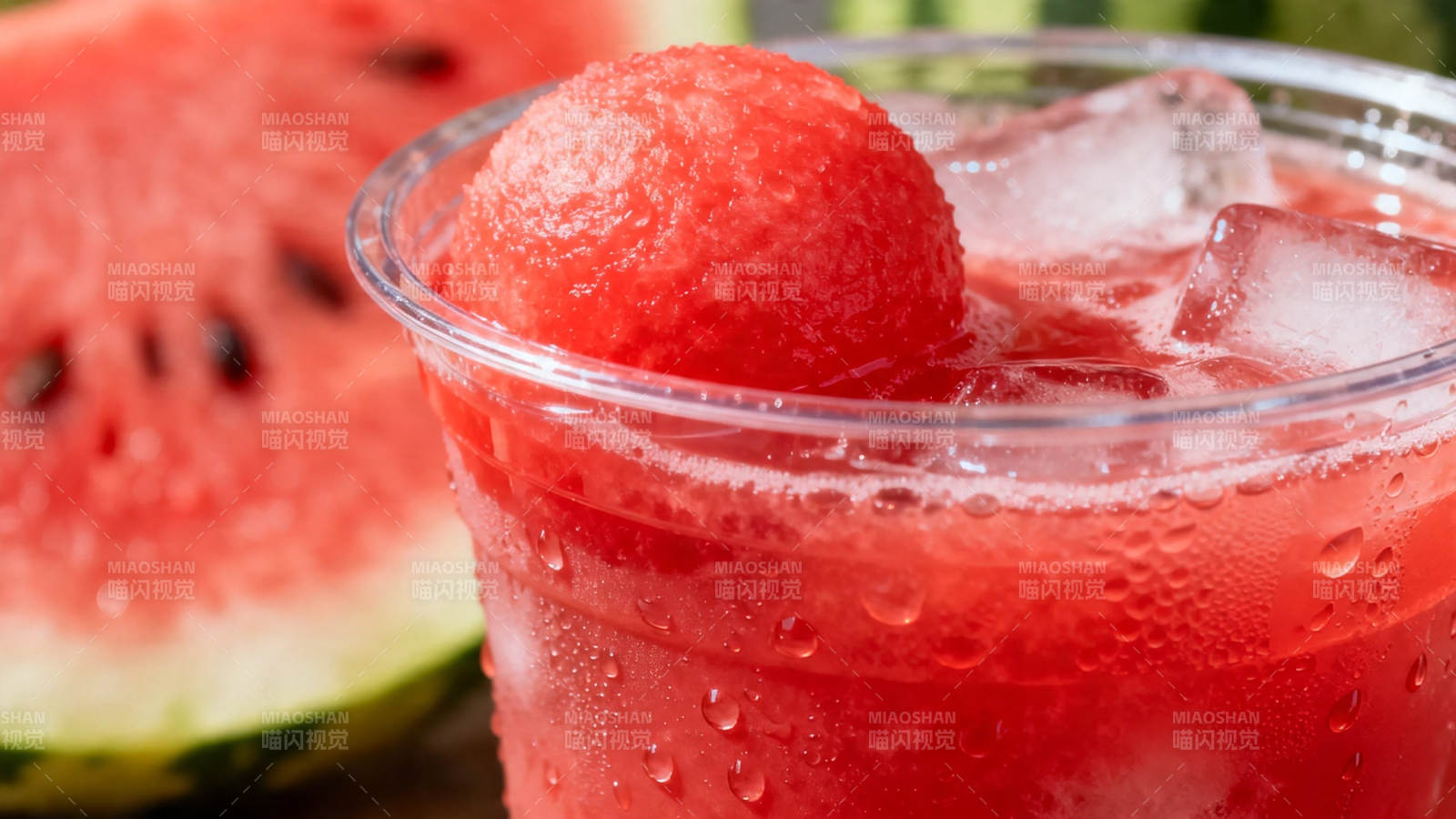 冰镇西瓜球 清凉一夏图片