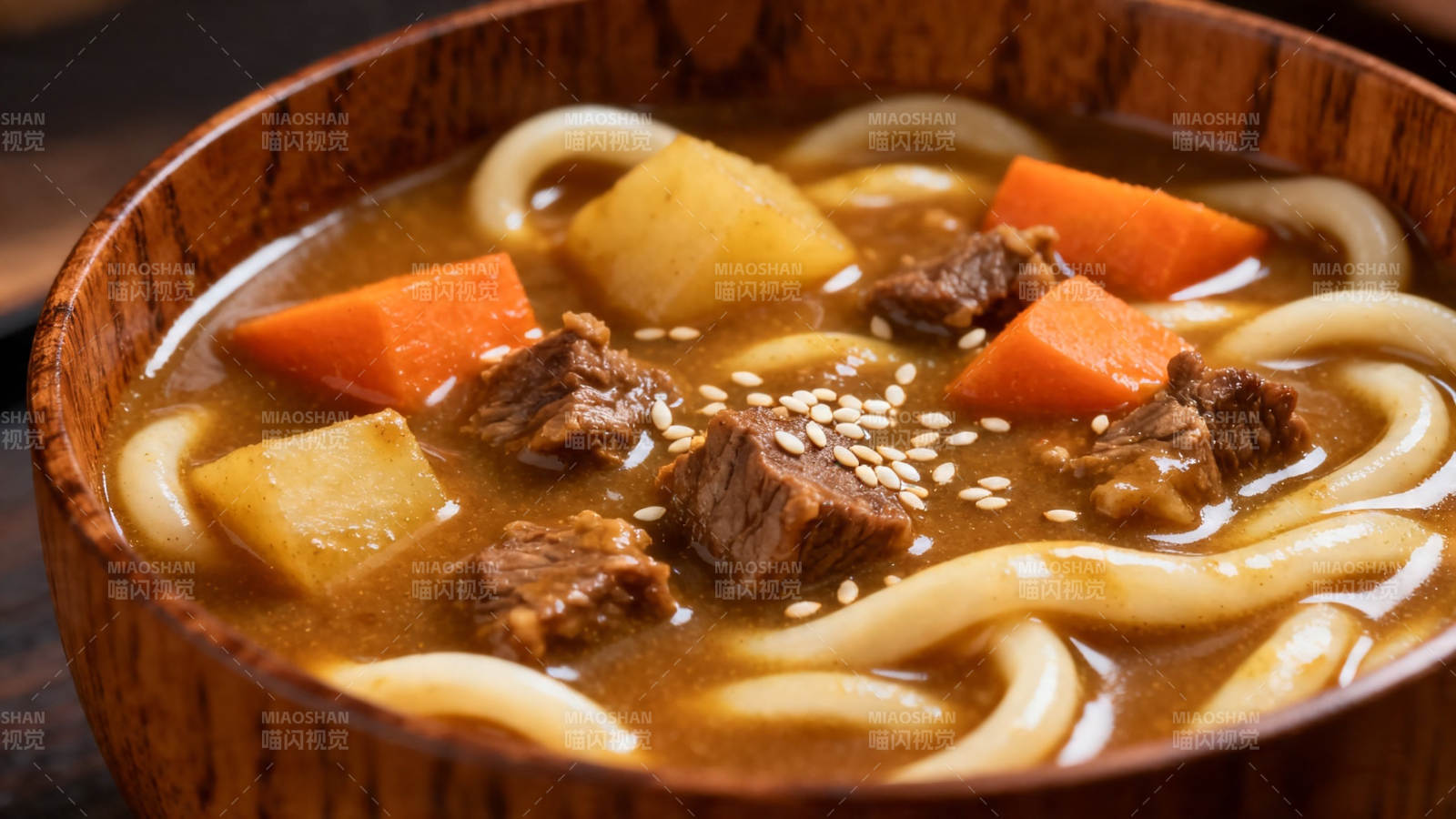 牛肉乌冬面 暖胃又满足图片