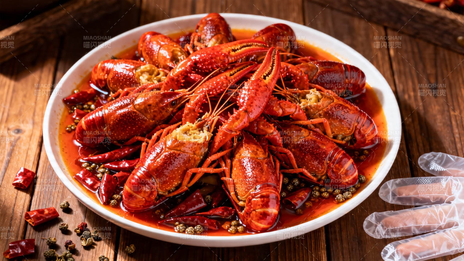 麻辣小龙虾 香辣诱人图片