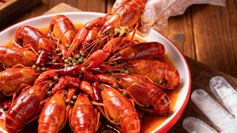 麻辣小龙虾 鲜香诱人图片