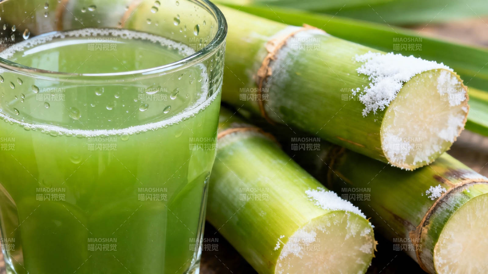 甘蔗汁清甜 解渴又健康图片