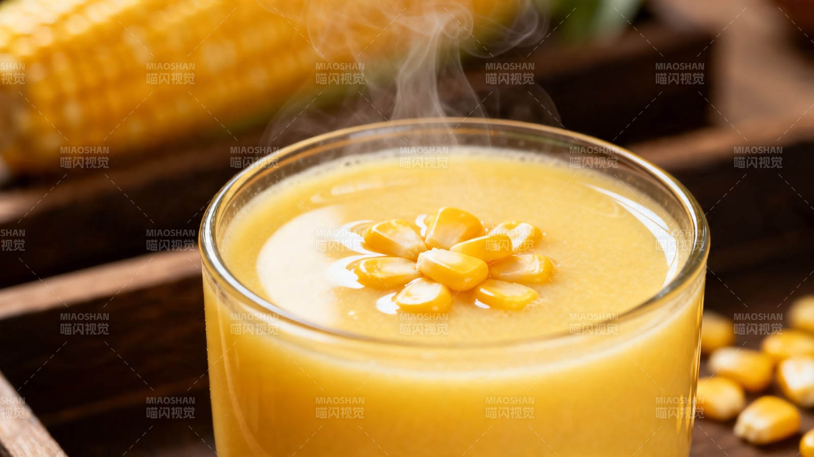 热玉米汁 香浓暖胃图片