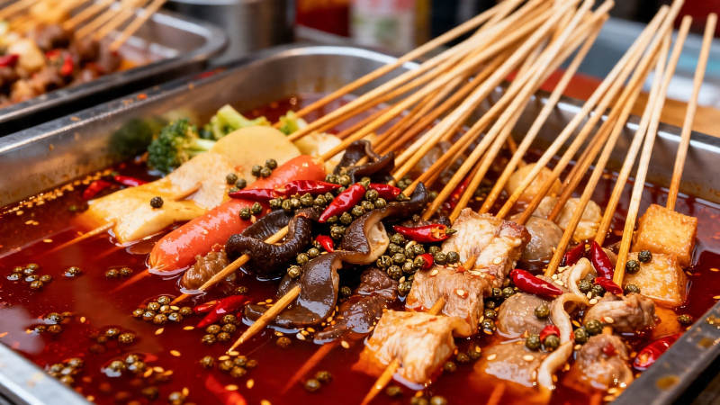 麻辣串串香 热辣诱人味图片