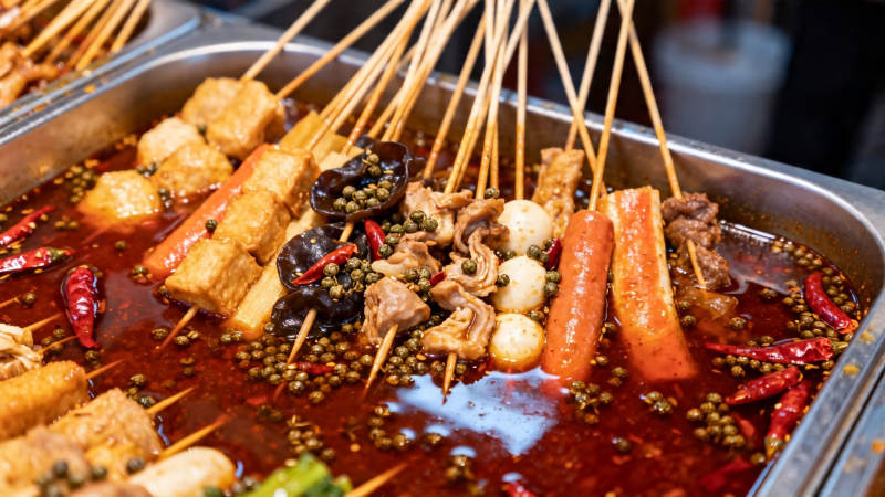 麻辣串串香 热辣诱人味图片